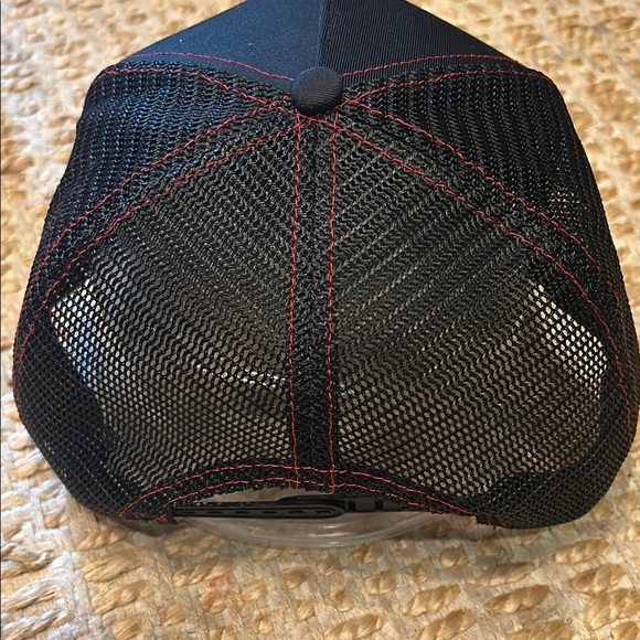 John Hatter Black and Red Trucker Hat by John Hatter & Co - Picture 5 of 7